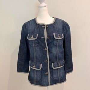 Les Copains Denim Jacket-44
